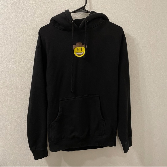 antonio garza Tops - Antonio garza smiling cowboy pullover hoodie black small
